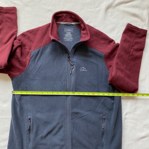 LL Bean Fleece Large made with Recycled poly - Picture 8 of 10